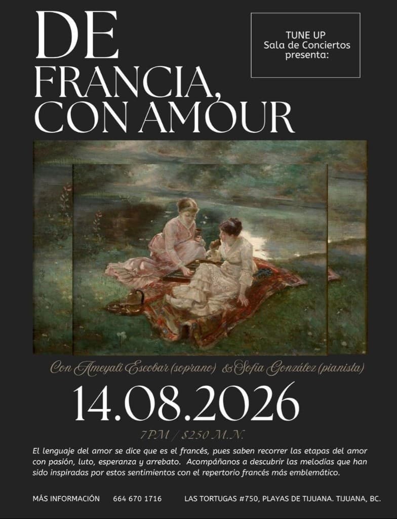 De Francia, con Amour