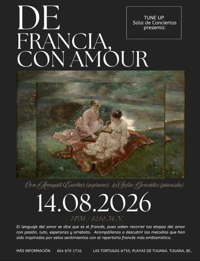 De Francia, con Amour