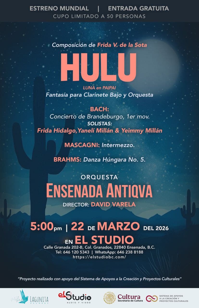 Ensenada Antiqua y Frida de la Sota