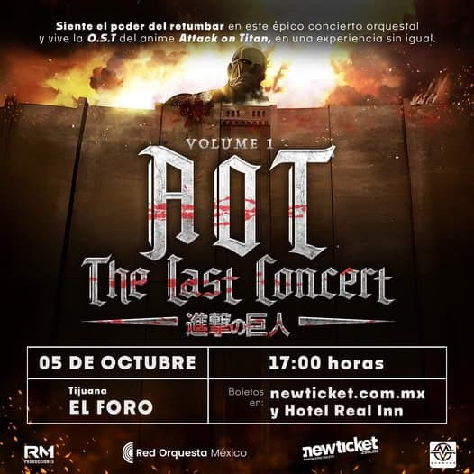 Concierto AoT The Last Concert