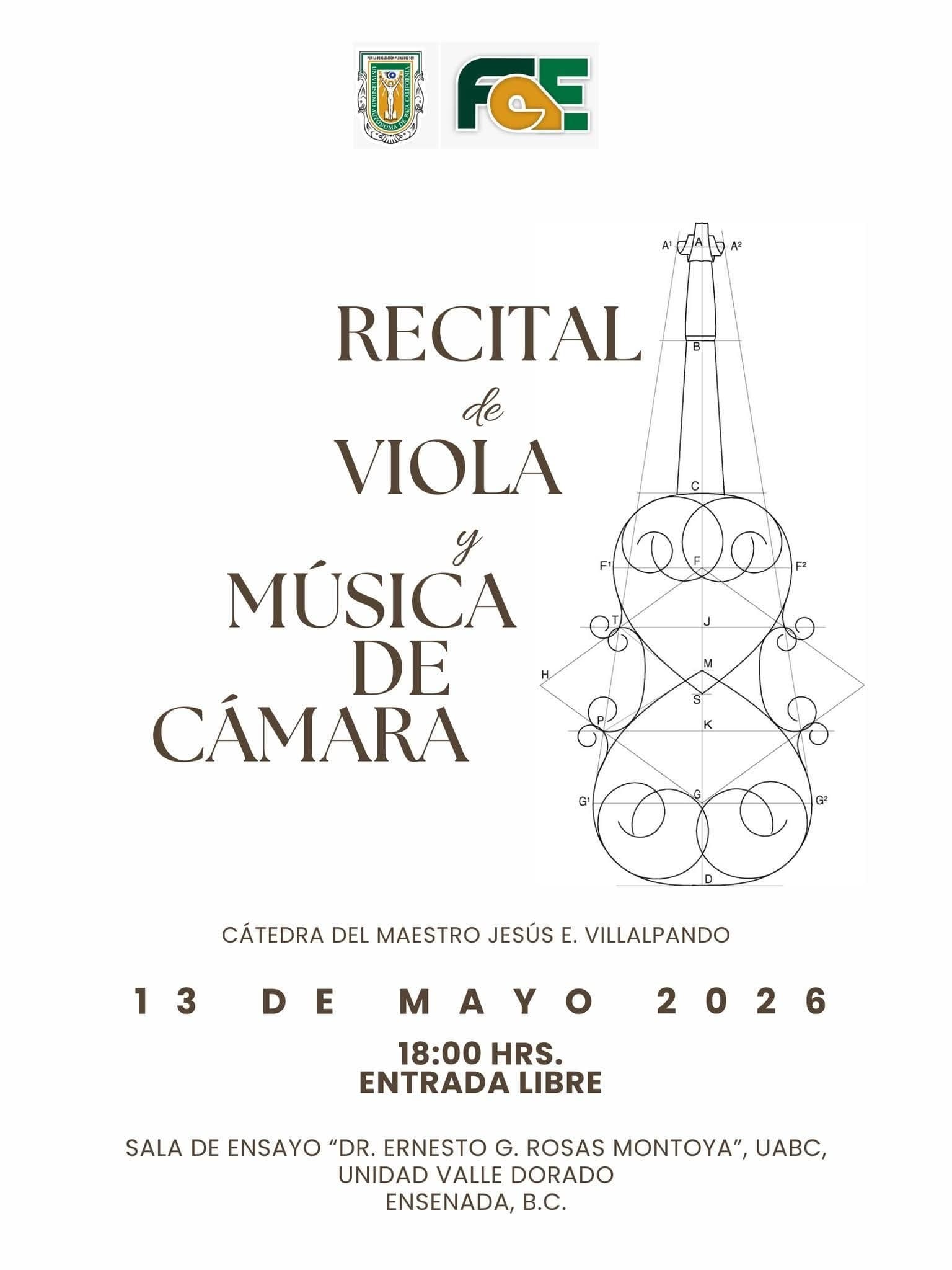 Recital de Viola y Música de Cámara
