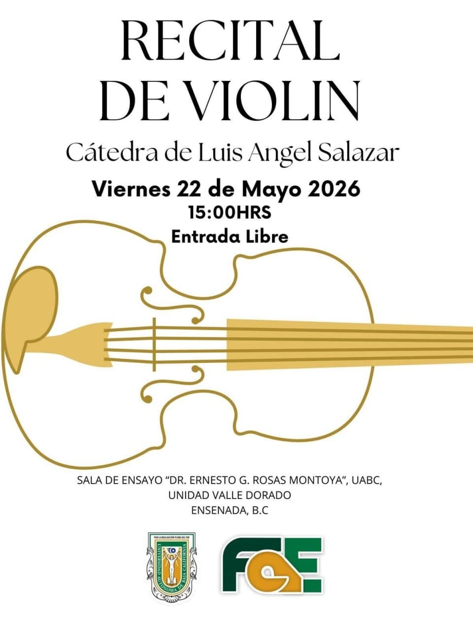 Recital de Violín
