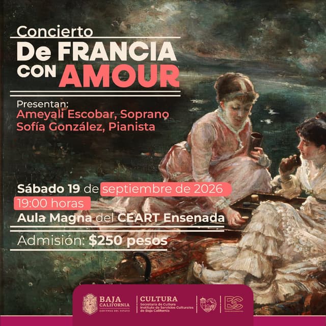 De Francia, con Amour (CEART Ensenada)